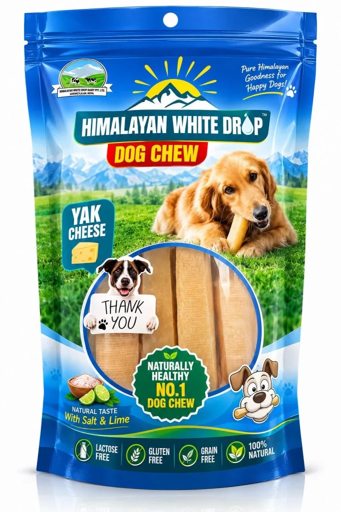 Himalayan White Drop Dog Chew