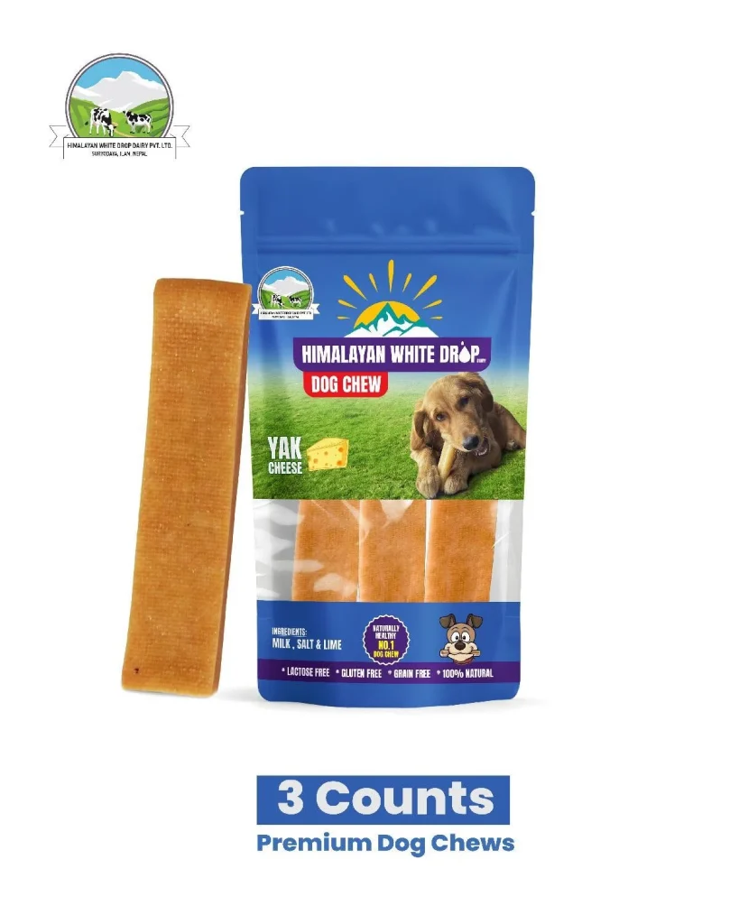 Himalayan White Drop Dog Chew