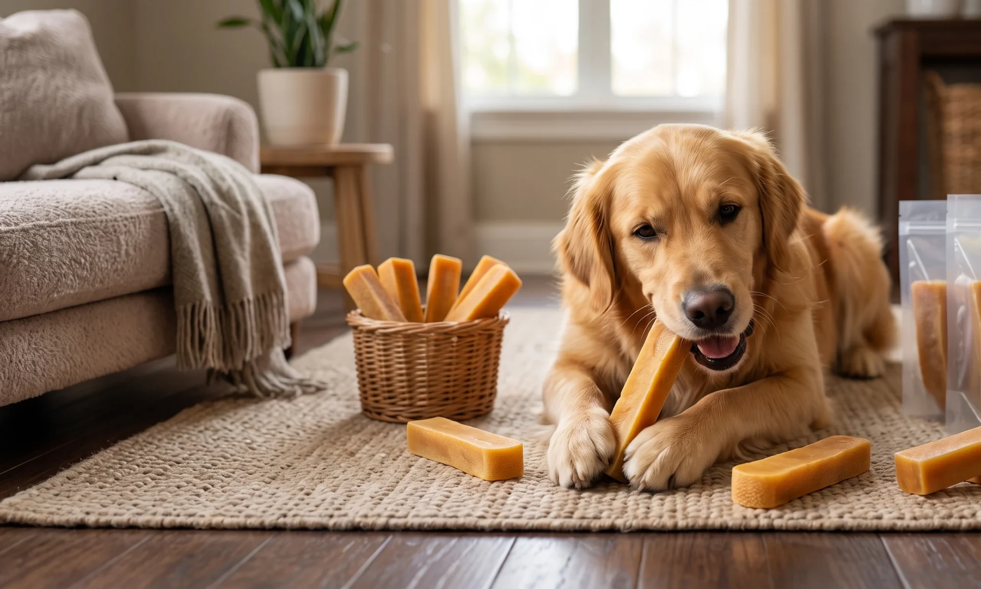 Handcrafted Yak Cheese Chews Your Dog Will Love